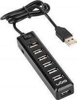 Šakotuvas UGO HUB USB 7x USB-A 2.0 (UHU-1009)