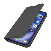 SBS Wallet Smooth dėklas iPhone 16e / 17e su užsegimu - Juodas