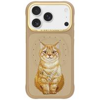 Nimmy Lucky Fashion Cat MagSafe dėklas iPhone 17 Pro - rudas