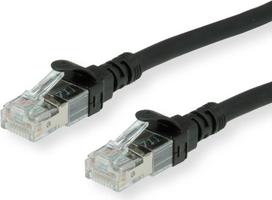 Roline patch cable RJ-45 M to RJ-45 M 7.5 m UTP CAT 6a black 21.15.2756