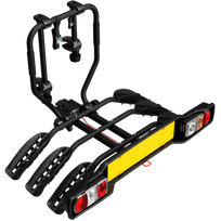 Dviračio laikiklis ant kablio PERUZZO Siena 3 Bikes Black 668/3N