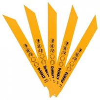 Atbulinio pjūklo geležtė DEWALT 203mm 18TPI Bi-Metal Blades 5pcs