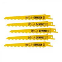 Atbulinio pjūklo geležtė DEWALT 152mm 6TPI Plasterboard Bi-Metal Blade 5pcs
