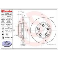 Stabdžių diskas BREMBO 09.C878.41