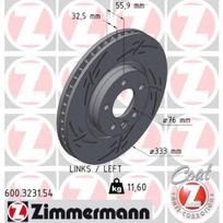Stabdžių diskas ZIMMERMANN 600.3231.54