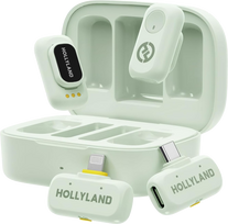 Hollyland LARK A1 Combo Mint Green, with USB-C+ Lightning