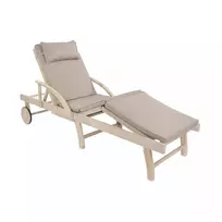 Sulankstomas gultas „St. Tropez“, smėlio spalvos