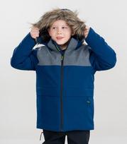 Icepeak vaikiška striukė 300g Kenner 50009-4*392, mėlyna/pilka