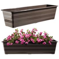 Balkoniniai vazonai KADAX 60 cm, 4 vnt., su stovais