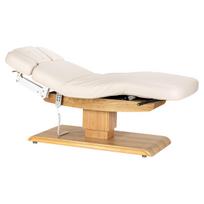 Kosmetologinis SPA gultas Sillon Relax cream and brown