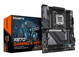 GIGABYTE Motherboard||AMD X870|SAM5|ATX|DDR5 Memory|4 Memory Slots|2xPCI-Express 3.0 x1|1xPCI-Express 5.0 x16|3xM.2|1xHDMI|4xUSB 2.0|4xUSB 3.2|2xUSB-C|1xRJ45|3xAudio Jack|X870GAMINGXWIFI71.1