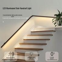 LED sieninis šviestuvas su aukštyn/žemyn apšvietimu turėklams