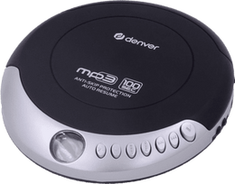 Denver DMP-391 Discman with Anti-Shock/MP3