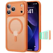 ESR Classic Hybrid phone case with MagSafe support for iPhone 17 Pro Max, orange