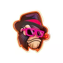 Forever Light Neon ART LED GANGSTA MONKEY multicolor FLA03