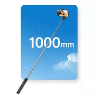 Wozinsky Selfie stick WHS1Y telescopic tripod, 1m with phone holder – black