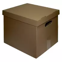 SMLT Archive box, cardboard, 351 x 344 x 287 mm, with lid
