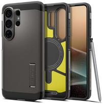 Spigen Tough Armor Mag MagSafe Case for Samsung Galaxy S26 Ultra in gunmetal