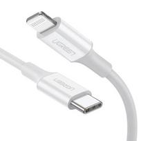 UGREEN 10493 lightning cable, 1 m, White