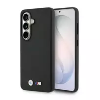 BMW M Metal Logo phone case with MagSafe support for Samsung Galaxy S26 (S942) black