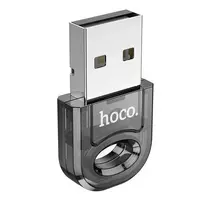 Hoco USB A Bluetooth Adapter - Transparent Black