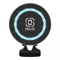 Obal:Me MagNetix Aura magnetic car phone holder with 15W wireless charging black MagSafe compatible
