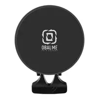 Obal:Me MagNetix Core magnetic car phone holder with 15W wireless charging, black, MagSafe compatible