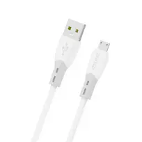 Dudao L25SM data transfer and charging cable | USB-A to Micro USB | 15W | 1m | white