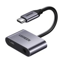 Ugreen USB-C į 3,5 mm garso ir įkrovimo adapteris