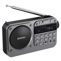 SANSUI Nešiojamas FM/Bluetooth radijas ir MP3 grotuvas senjorams