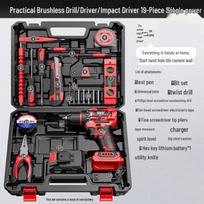 Ouleide 21V Cordless Electric Drill Set CN plug (adapter included)