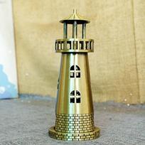 Sea Beacon Lighthouse Metal Decoration China Famous Landmark Building Home Furnishings Photography Props