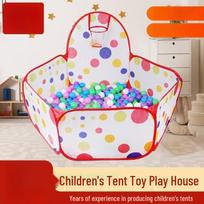 Kids Play Tent with Basketball Hoop & Ball Pit 1.2m