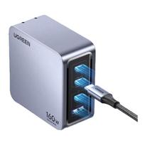 UGREEN 160W GaN USB-C kelių prievadų greitasis įkroviklis