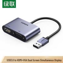 UGREEN USB 3.0 to HDMI/VGA Dual Display Adapter