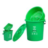 Weiyi Kitchen Compost Bin with Lid and Handle