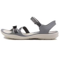 Crocs paplūdimio šlepetės moteriškos dūmų pilka/austrės pilka 204804-0CT 34-35