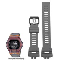 Kokybiškas dervos laikrodžio dirželis Casio G-SHOCK 3506 serijai, GBD-200-1A, GBD-200RD-4. Specialus silikoninis dirželis, vyriška sportinė apyrankė GRD-200mm juoda