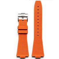 FKM Strap for Tissot PRX Series T137.407/T137.410 Super Player 40mm Convex Fluoro Rubber Quick Release Watch Band Bracelet 12mm 12mm juoda