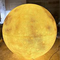 UOSU 16 spalvų meteorito kraterio mėnulio LED kraštovaizdžio lempa 20CM
