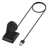 Aukščiausios kokybės įkroviklis skirtas Ticwatch Pro 5 3/ Ticwatch E3/ Ticwatch Pro X/ Ticwatch Pro 3 Lte/ Pro 3 Ultra Usb įkrovimo laidas 1M black