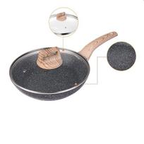 „Maifan Stone Wok“ keptuvė neprideganti keptuvė indukcinė viryklė dujinė viryklė, tinkanti blynų keptuvėje keptų kiaušinių dirbinių kepsnių buityje 24cm