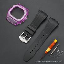 Protective Case + Strap for Casio G-Shock DW-5600 5025 DW-5000 GW-M5610 GW-5600 GLX-5600 Silicone Rubber Watch Band Accessories 5600 series
