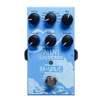 M-VAVE Mini Universe Reverb Pedalas | 9 Aukštos kokybės efektai | Kompaktiškas Gitaros FX Studijai/Gyvam Pasiklausymui/Lauke