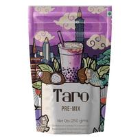 ZAWAA Foods Taro milteliai 250g - Be glitimo | Greitai paruošiamas mišinys burbulinei arbatos, ledų, kokteilių, glotnučių, falooda, pudingų ir desertų gamybai | R