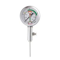 Soccer Ball Pressure Gauge Air Watch Football Volleyball Basketball Stainless Steel Barometers 1pcs