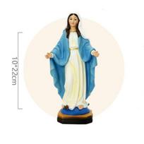 1 vnt. Krikščioniška Mergelė Marija Dervos Statulėlė Ikonėlė Katalikiška Figūrėlė Šeimos  Dovanos Namų Dekoras 22 cm