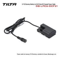 Tilta Dummy Battery Power Cables for Canon, Sony & Panasonic Cameras