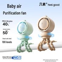 JISULIFE Flexible Octopus Stroller Fan CN plug (adapter included) 5000mah spalva