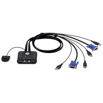 ATEN CS22U 2-Port USB VGA KVM Switch 2-Port